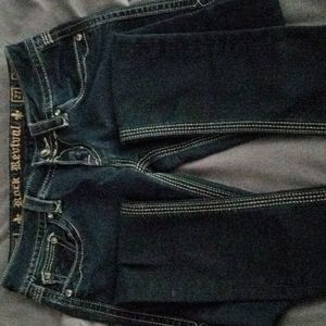 Rock Revival Size 27 Blue Jeans